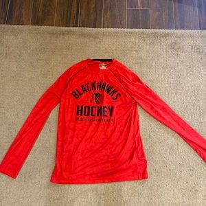 Fanatics Chicago Blackhawks Long-Sleeve T-Shirt (Size M)